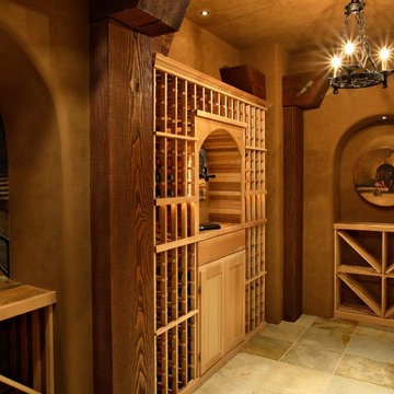 Luxury Castle Hideaway Wine Cellar