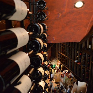 Custom Wine Cellars Designed, Traditional / Modern Orange County California