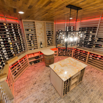 Main floor Wine room in Westfiled NJ