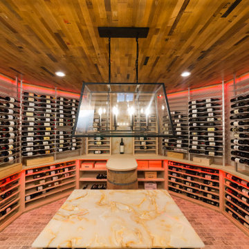 Main floor Wine room in Westfiled NJ