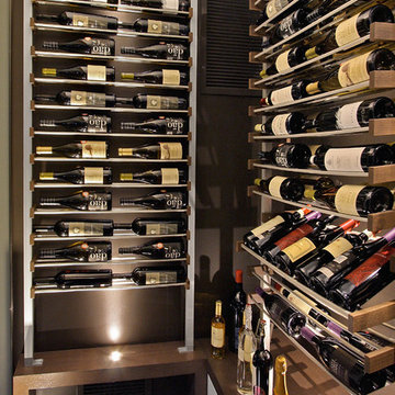 Millesime racks in the wine cellar -9-