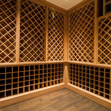 Millwork Detail at Wine Cellar