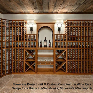 Minneapolis Home Wine Cellar Design
