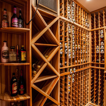 Modern and Youthful Wine Cellar in Clifton VA