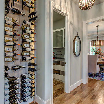 Modern Kitchen Wine Display