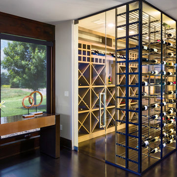 Modern Prairie Wine Room