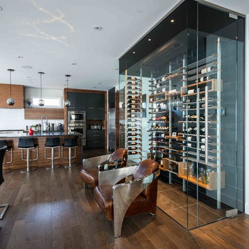 Modern Wine Cellar by Imagination Wine Cellars