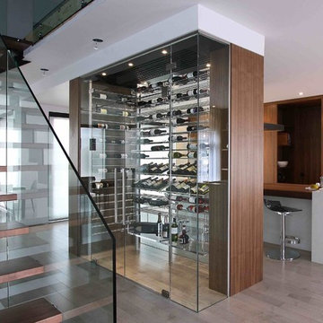 Modern Wine Cellar by Imagination Wine Cellars