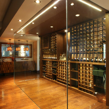 Modern Wine Cellars by Papro Consulting