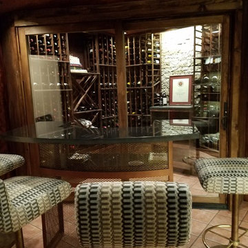 Moderne Bar with Euro Bar Chairs