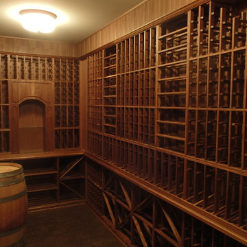Modular Collectors Edition Walnut Wine Cellar
