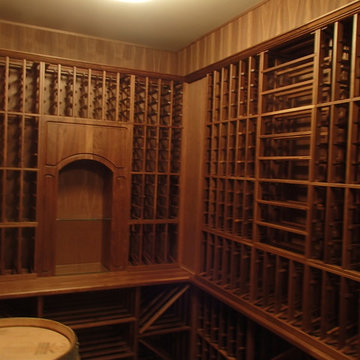 Modular Collectors Edition Walnut Wine Cellar