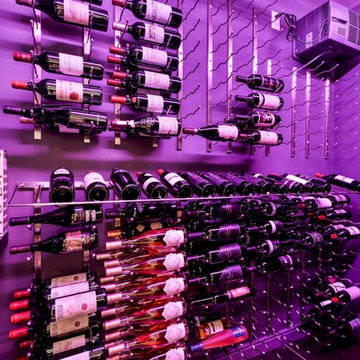 Montgomery Walk in wine cellar