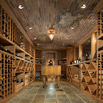 Naperville Realtor Luxury Custom Built Wine Cellar