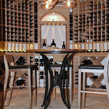 New York Custom Wine Cellar Completion; a Stunning Result