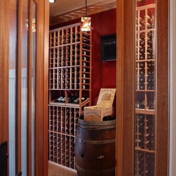 Newly Constructed Wine Room