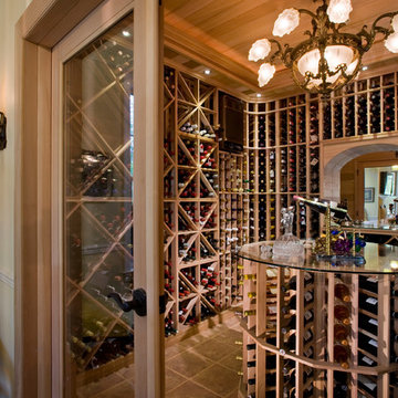 Newtown Square area-private residence wine cellar