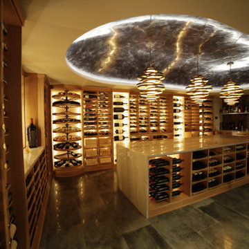Oklahoma Custom Wine Cellar