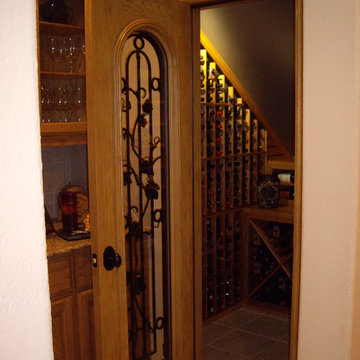 Pantry Custom Wine Cellar Texas - Entryway