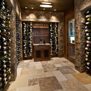 Park City Transitional Wine Cellar