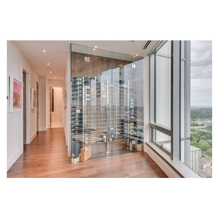 PEARL TOWER PENTHOUSE - Contemporary - Wine Cellar - Calgary - by ...