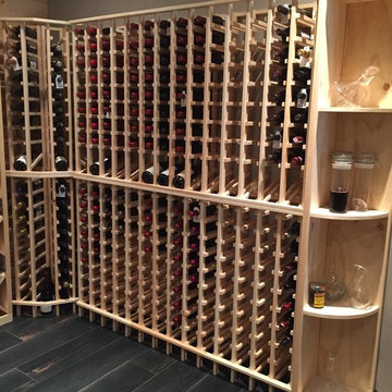 Premium Pine Wine Cellar