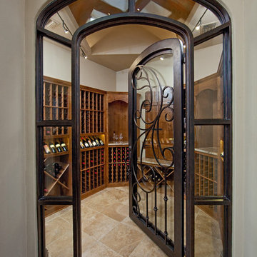 Pressurized wine cellar