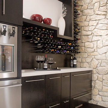 Private Wine Bar and Bathroom