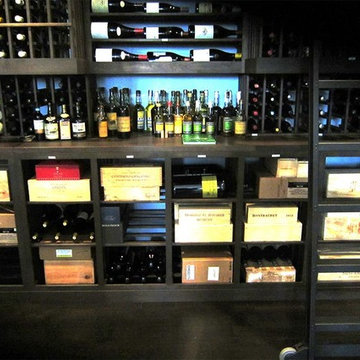 Racking Design Dallas Custom Wine Cellar