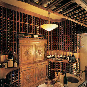 Rancho Santa Fe, San Diego California Wine Spectator Featured Custom Wine Cellar