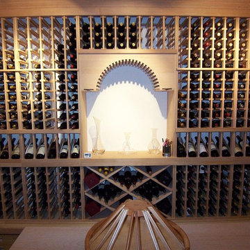 RC Custom Wood Wine Cellar