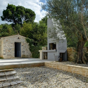Reconstruction of old stone villa