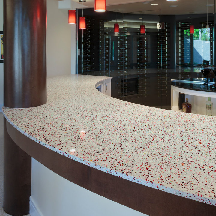 Geos Recycled Glass Countertops Photos & Ideas Houzz