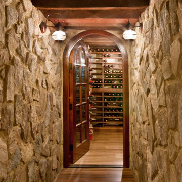 Renovisions Design & Remodeling Wine Cellar in Duxbury MA