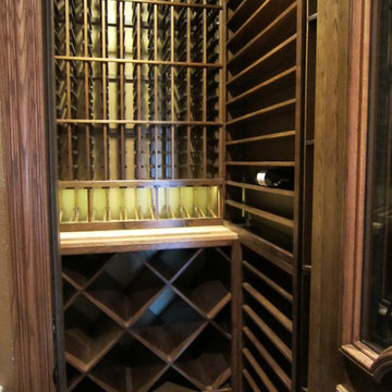 Residential Wine Cellar TX Interior