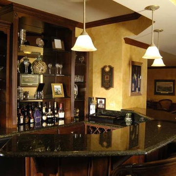 Rich and Traditional Remodeled Bar