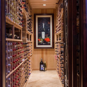 Robeson Design Wine Room and Home Bar Storage Solutions