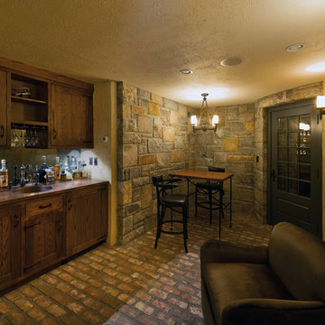 Round Wine Cellar and Tasting Room