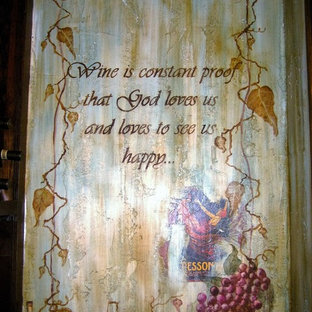 Rustic Wine Cellar - Accent Walls