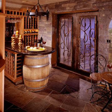 Rustic Wine Room