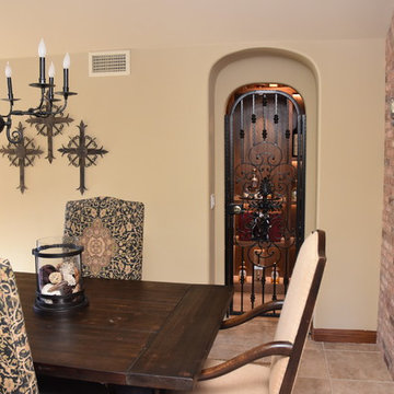 San Clemente Ladera Ranch Orange County Custom Wine Cellar and Bourbon Room