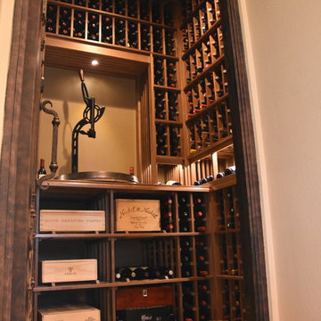 San Clemente Ladera Ranch Orange County Custom Wine Cellar and Bourbon Room