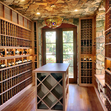 San Clemente Wine room