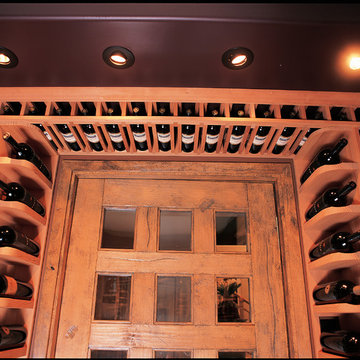 San Diego Custom Wine Cellar Design with Focus on Wine Display Del Mar La Jolla