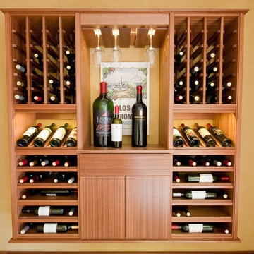 Select Series 'Wall Install' modular wine cabinets