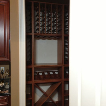 Select Series 'Wall Install' modular wine cabinets