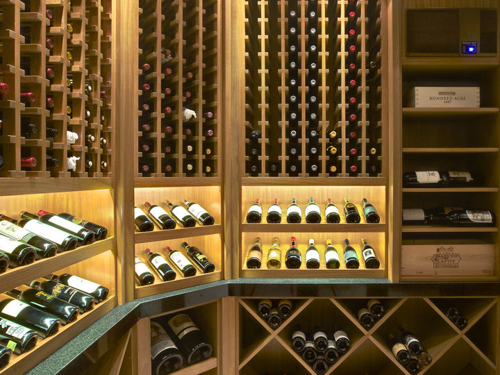 Transitional Wine Cellar