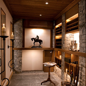 Ski resort chalet