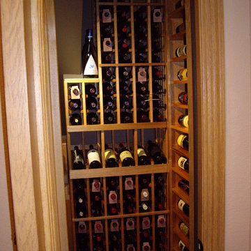 Small but Aesthetically Appealing and Highly Functional Wine Cellar Design Texas