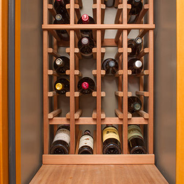 Small Vancouver Wine Cellar - Closet Conversion